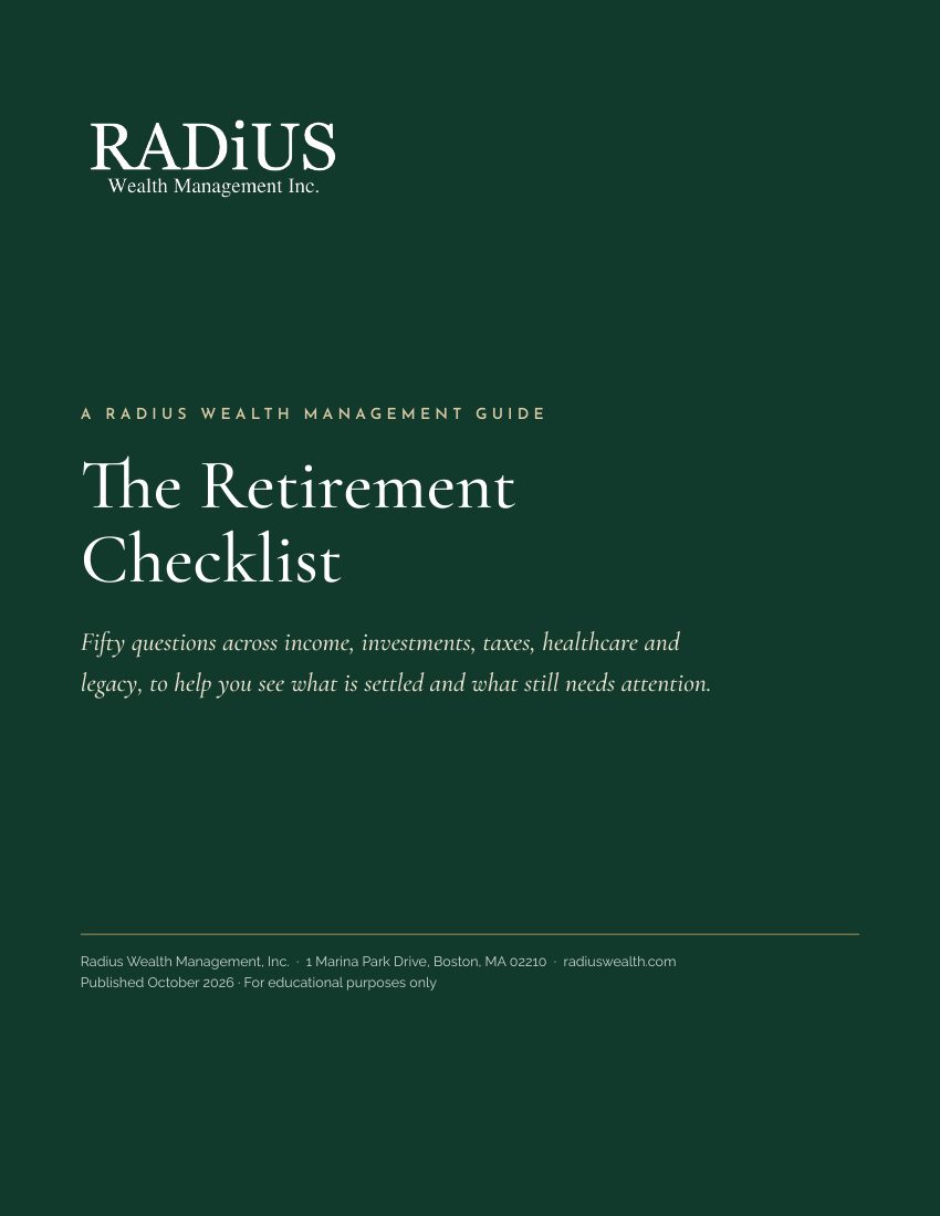 Cover of The Retirement Checklist